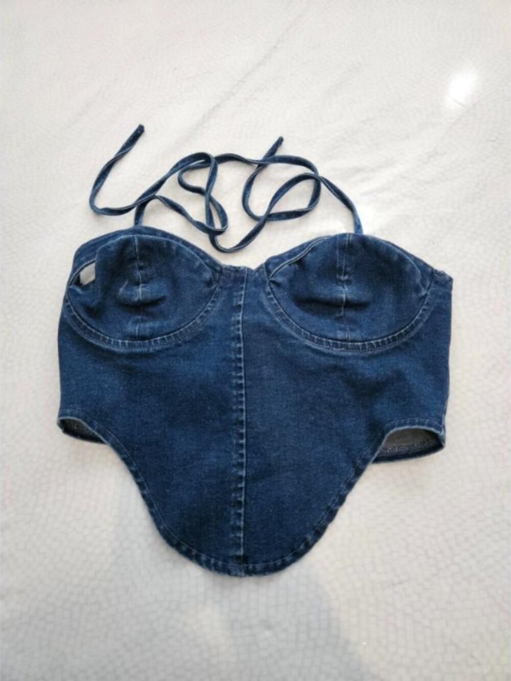 Jean Top, Cherie, S, Blue
